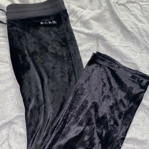 Velvet sweatpants